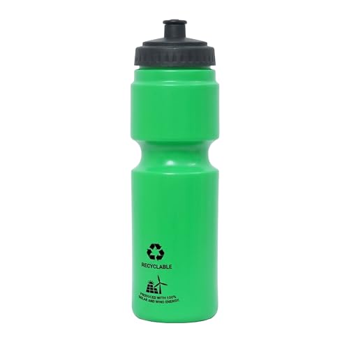 Image of TOTAL Sipper Bottle for Gym, Running, Cycling | BPA-Free Sports Water Bottle with Push /Pull Leakproof Cap | Lightweight, Durable & Reusable Bottle for Outdoor Fitness Use | Green 800 ML