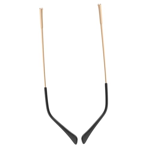 WATIIFUFU 1ペアメタル眼鏡替え用レッグ 対 滑り止め設計でズレ落ち防止 眼