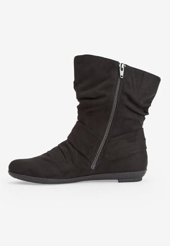 Comfortview Ezra Slouch Boot Mid Calf Women's Winter Shoes (Wide Widths Available)4