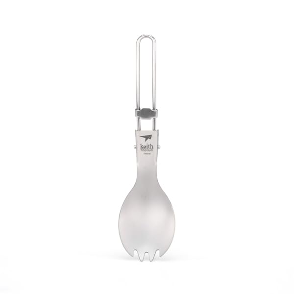 Keith TitaniumSpork Ti5301 Foldable