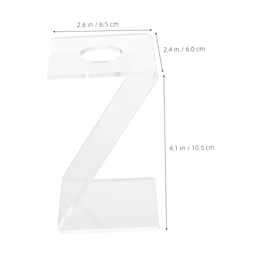 HEMOTON 4pcs Baseball Display Shelf Desktop Sports Equipment Organizer Acrylic Balls Holder