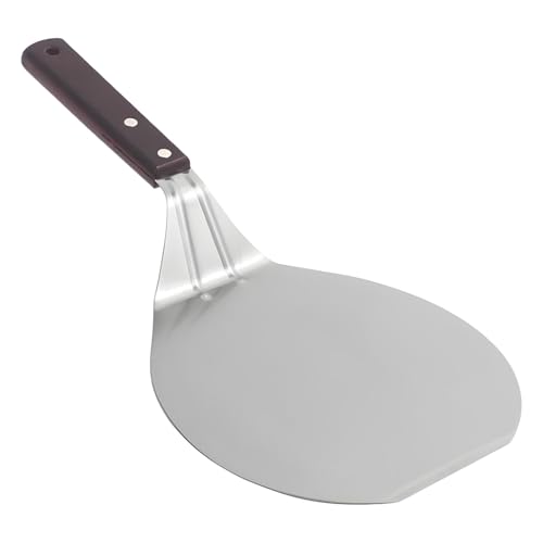 Cáscara de pizza de metal: Cáscara de pizza de metal liviana, Cáscara de pizza duradera | Espátula de pizza duradera de acero inoxidable, paleta de pizza de metal para horno, pan de pizza casero para