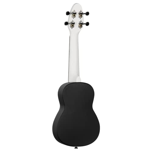 Ortega Guitars Ukulélé Soprano blanc – Keiki K2 – Kit de démarrage incluant Accordeur, Courroie, 5 Médiators Medium et… - Les Beatles, Paul McCartney, John Lennon, RIngo Starr, George Harrison Ortega Guitars Ukulélé Soprano blanc - Keiki K2 - Kit de démarrage incluant Accordeur, Courroie, 5 Médiators Medium et… – Image 4