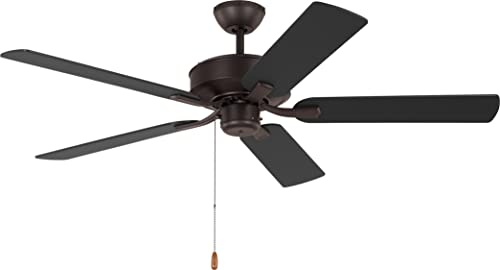 Monte Carlo 5LD52BZ Linden 52" Convertible Ceiling Fan, Bronze