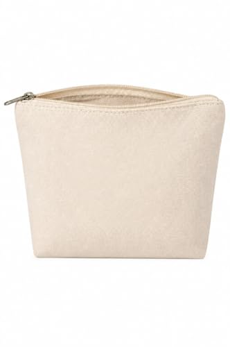 Image of DRUDRAYA Spacious Canvas Toiletry Bag for Travel Men & Women (Pack of 3)