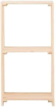 Nitori 8791361 Manx 4330 Pine Rack, 2 Tiers