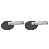 Faderr 2 Sets Sofa aufblasen Luftbett Flicken Kleber Luftbett aufblasbare Matratze Reparaturset PVC aufblasen Luftbett Boot Sofa Reparaturset Flicken Kleber für Luftmatratze (grau)