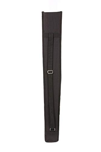 Yinfente Upright Double Bass Bow Case For One French German Bass Bow Bag With Shoulder Strap (Black) #TOP2