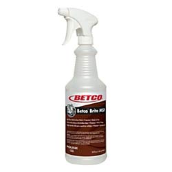 Betco Brite Multi-Surface Polish and Protectant, Lemon Scent, 32 Oz, Pack of 12