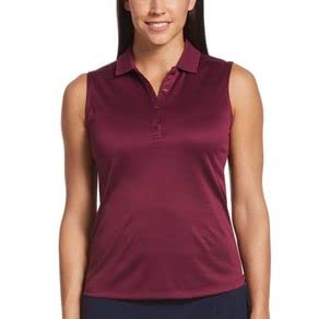 Image of Callaway Performance Sleeveless Essential Polo Shirt