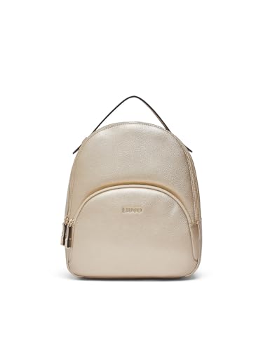 Sac à dos femme Liu Jo AA6209 E1012 noir en similicuir chic