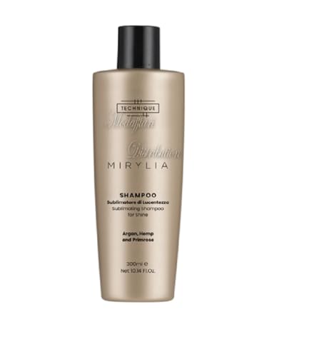 Technique Mirilya Intense Gold Shampoo Sublimatore Di Lucentezza 300Ml | Con Argan Canapa & Primula