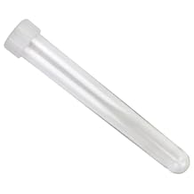 Caplugs Evergreen 222-2089-05I TTSC Series - Sterile Test Tubes with Screw Caps, Pack of 500, Natural, Polystyrene, 16 x 125 mm, 19 mL, Cell Cultures, Laboratory Testing, Leakproof Closures
