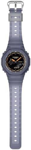 Casio G-Shock Smoke Light Analog-Digital Blue Resin Watch GA2100K-2A - 5