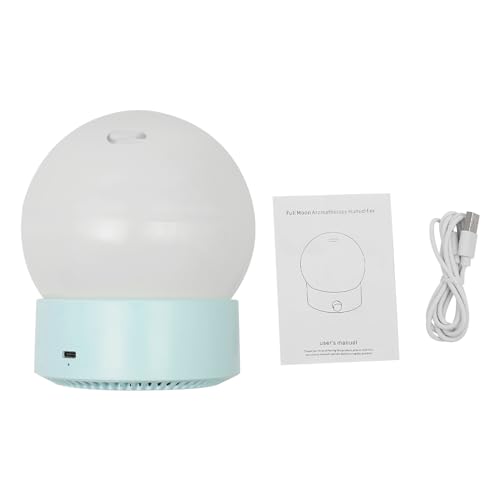 Difusor aromático eléctrico para aceite esencial azul redondo miniatura 3
