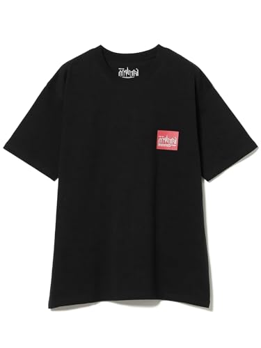 [�r�[�~���O ���C�t�X�g�A by �r�[���X] �v�����gT(����) Manhattan Portage Short Sleeve Print T-Shirt �����Y BLACK M