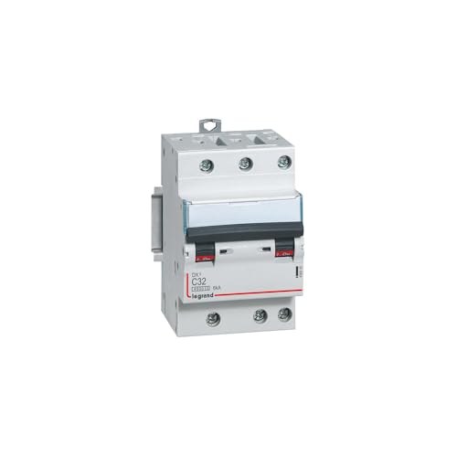 Disjoncteur triphasé 32A Legrand DX3 pour tableau électrique triphasé