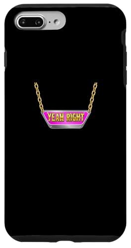 �s���N�J���[ Yeah Right Chain Pink Graphic �X�}�z�P�[�X iPhone 7 Plus/8 Plus �p