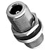 AMPHENOL RF 82-66-RFX BULKHEAD ADAPTER, N JACK-N JACK (10 pieces)