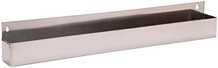 42" Long Stainless Steel Speed Rail Bottle Rail Cocktail Bar Accessories By Chabrias LTD