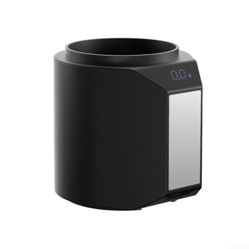 Báscula de pesaje de café para el hogar con taza integrada, pantalla de unidades duales, retroiluminación LED y almohadilla de silicona para estabilidad y medición precisa