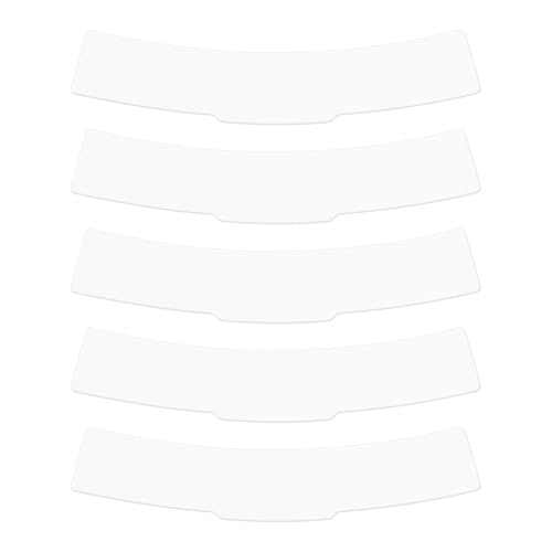 Penitue 5pcs Tab Collars for Clergy Shirt Foam White Priest Clergy Shirt Insert Tab Collars Minimalist Clothing Accessories for Women Men