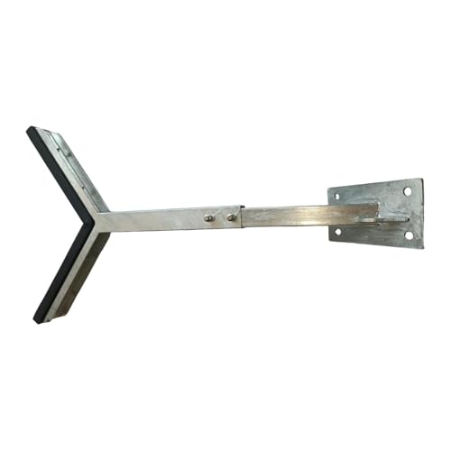 FreeAgain Boat Trailer Bow Rest Catcher Assembly Double-Layer Hot-Dip Galvanized Q355 Steel Thick Marine-Grade Polyurethane Adjustable Post for Scratch-Proof Bow Support