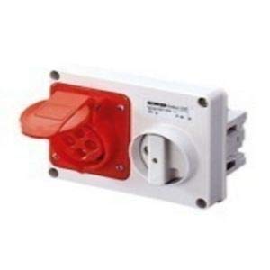 Gewiss gw46477 F Gris Boitier de prise de courant – Caisse enregistreuse