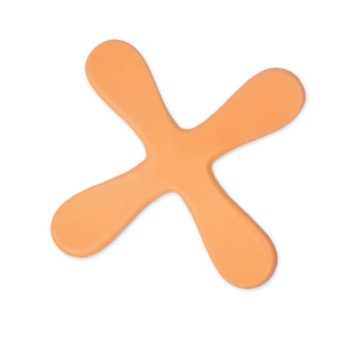 LRXIYODE Boomerang de Espuma Eva Amarillo para Exteriores, Juguete Volador Que Regresa al Lanzarlo, Adecuado Adultos en Áreas Grandes de Césped Color Aleatorio