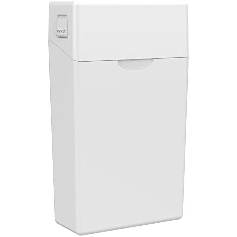 Pinch N Flip - Premium Child Resistant Pre Roll Packaging Box Container (100, White) Cover