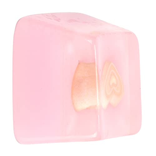 Yoidesu Resin Keycap, Artisan Keycap Hand‑Made Corrosion‑Resistant Universal Mechanical Keyboard Accessories(Pink Heart) - Image 3