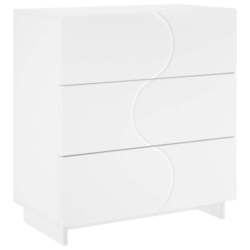Image of vidaXL Sideboard White 70 x 38 x 75 cm Engineered Wood