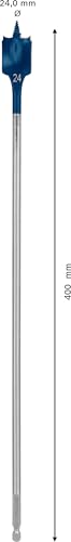 Bosch 1x EXPERT Self Cut Speed Flachfräsbohrer (für Weichholz, Spanplatte, Ø 24,00 mm, Professional Zubehör Bohrmaschine/Schrauber)