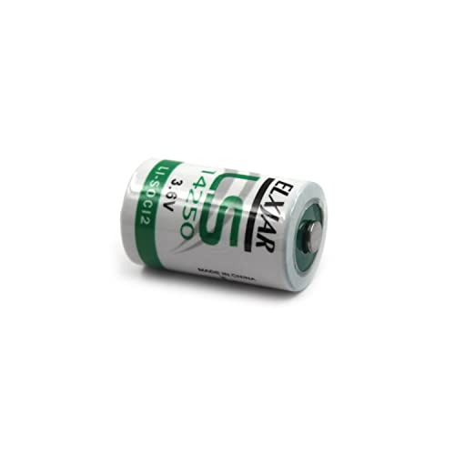 Paquete de 10 pilas lithium 3.6V 1/2AA LS14250 miniatura 4