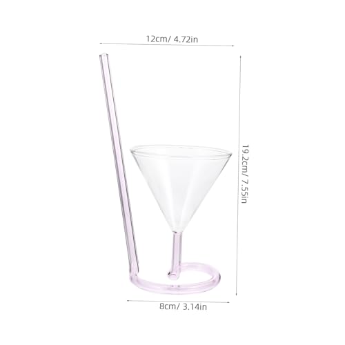 FUNOMOCYA Tall Wine Goblet Elegant Drinking Glasses Vintage Cocktail Glasses for Party