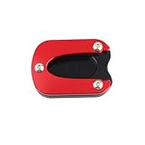 Almohadilla Placa Soporte Lateral Accesorios para Motocicleta, Soporte Lateral, Extensión De Soporte Lateral, Almohadilla Ampliadora para Meteor 350 2021-2023