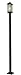 Z-Lite 547PHM-536P-BK Outdoor Post Light
