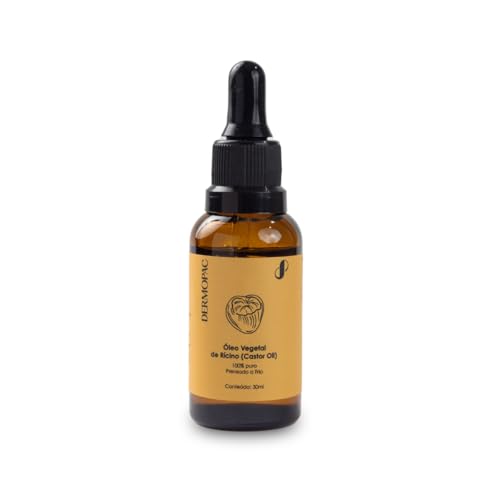 Dermopac Óleo Vegetal de Rícino (Castor Oil) 100% Puro Natural Us...