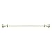 Achim Home Furnishings Buono II Rod with Carson Finial, 66-Inch Extends to 120-Inch