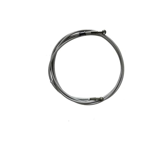 Flexible frein hydraulique moto acier tressé inox M10 durite 240 cm