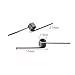 YTUANXSALOUE Industrial Replacement Springs, 2.5mm Wire Diameter Torsion Spring Outer 13mm-20mm 90/180 Degree(2.5x20x60mm 90 Degree)