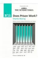 Does Prison Work? 0255363982 Book Cover