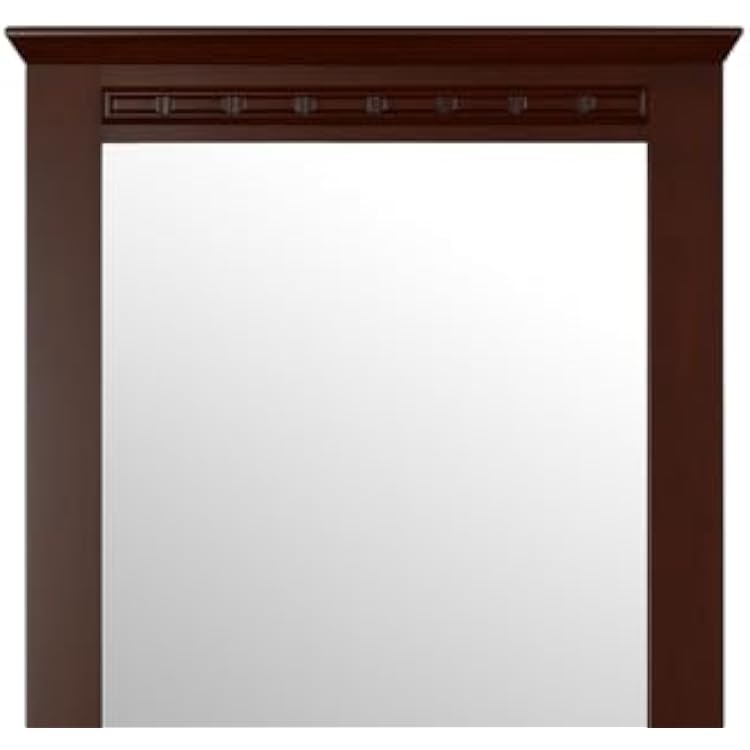 Proman Products Fairfax Cheval Mirror, Walnut