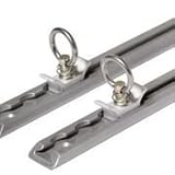 DECKED AT6 Core Trax 1000 Tie-Down Tracks 44 in. w/4 Attachment Loops Set of 2 Midsize Silver Core T