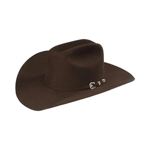 Resistol Men’s George Strait 6X City Limits Fur Felt Western Hat – Rfctlm-754022 Choc