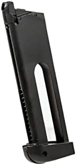 Double Bell M1911 CO2 Airsoft Magazine 22 Round (Color: Black)