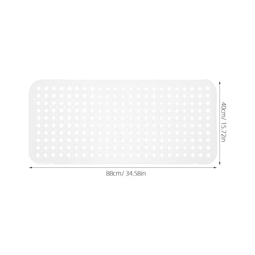 Alfombrilla de baño antideslizante de PVC lavable que evita caídas en la ducha 3