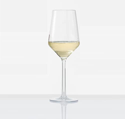 Fortessa Sole Outdoor Shatter Resistant BPA Free Premium Copolyester Plastic Drinkware 6 Pack, Sauvignon Blanc Glass, Clear, 13 Ounce (Set of 6) by Fortessa - Used condition - US$40.65