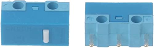 Souris micro interrupteur anti double-clic bouton commutation alliage argent 5 pcs