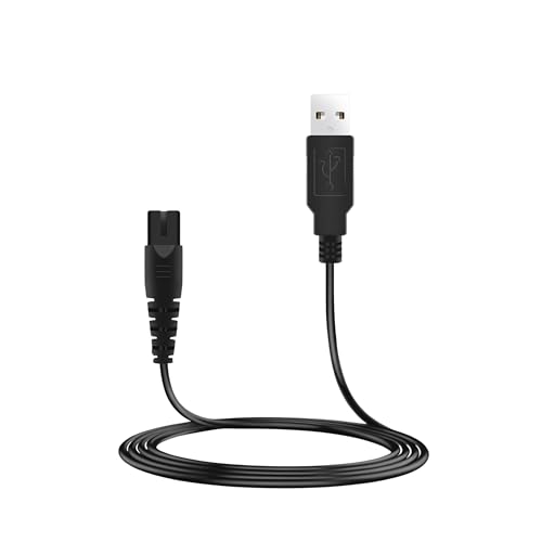 USB Charging Cable for Water Flosser, Portable Dental Flosser Replacement Cable Compatible with Hangsun, COSLUS, Aquasonic, Nicefeel, Oralfree, MOSPRO, Cremax, Tovendor, Insmart, Zerhunt, 1.24m